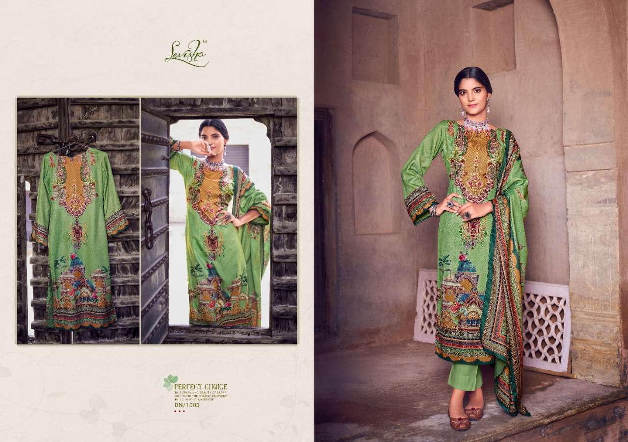 Levisha Farhana Catalog Pashmina Party Wear Dress Materials Wholesale