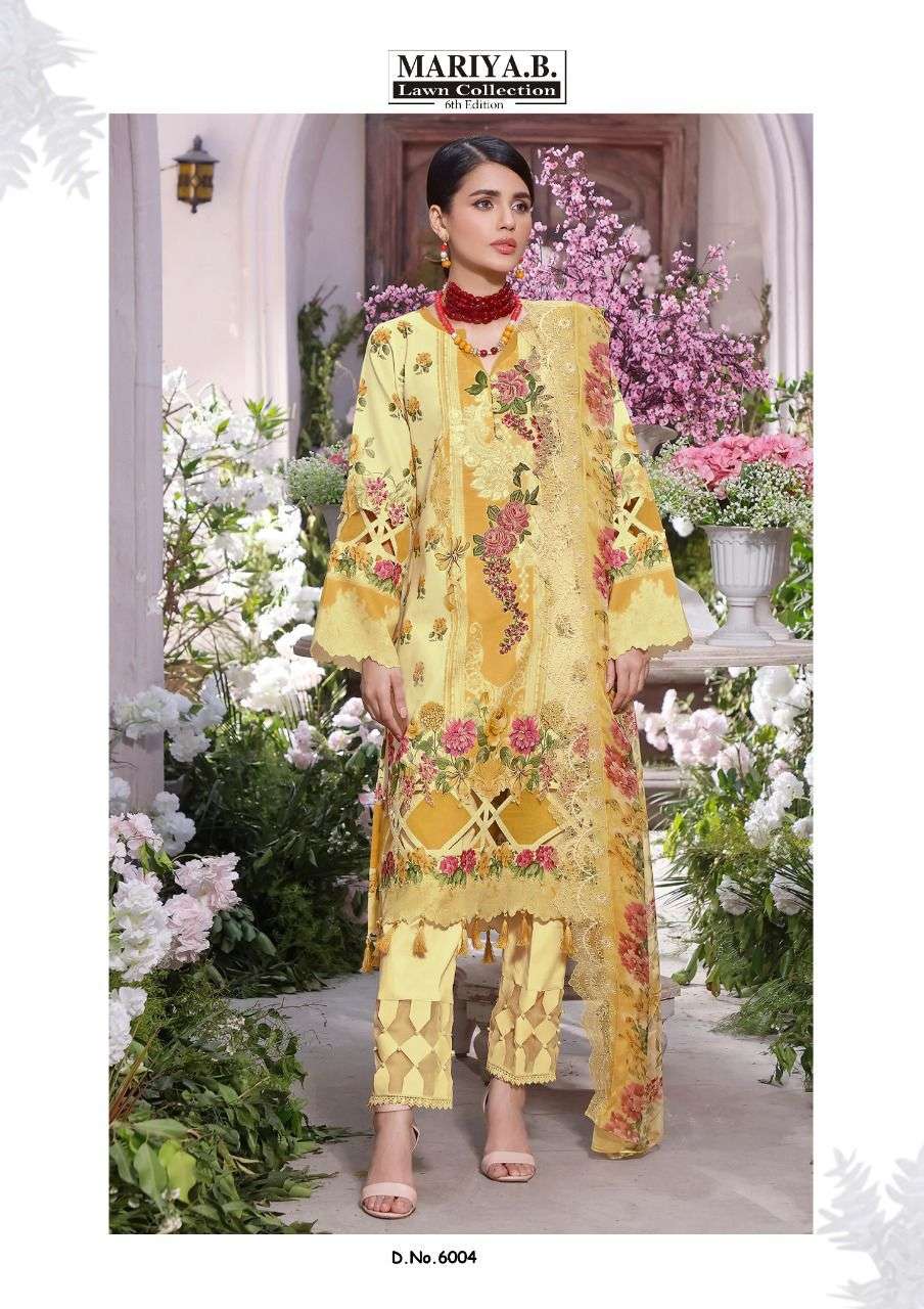 Mariya B Lawn Collection Vol 6 Catalog Cotton Digital Printed Salwar Suits
