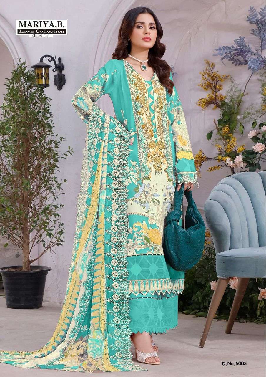 Mariya B Lawn Collection Vol 6 Catalog Cotton Digital Printed Salwar Suits
