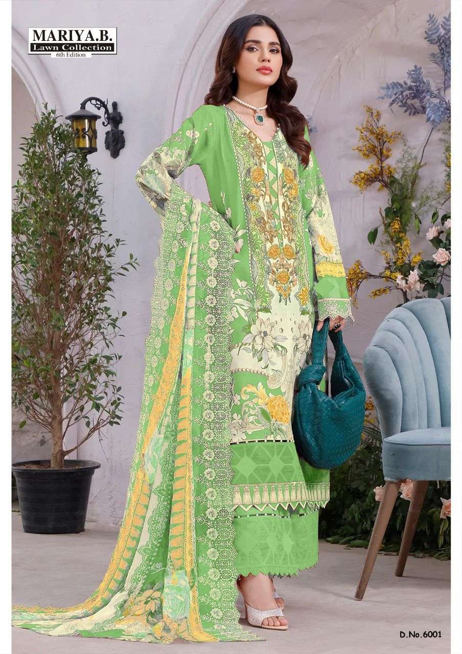 Mariya B Lawn Collection Vol 6 Catalog Cotton Digital Printed Salwar Suits
