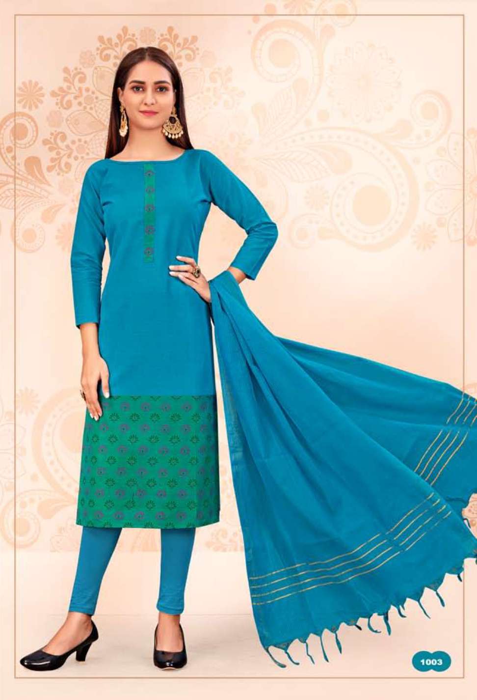 Minu SPECIAL 3D HANDLOOM Cotton Printed Dress Material-8P Catalog
