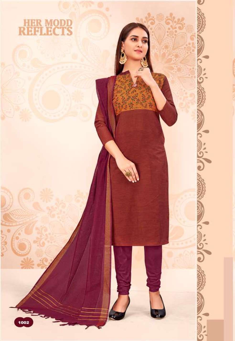 Minu SPECIAL 3D HANDLOOM Cotton Printed Dress Material-8P Catalog
