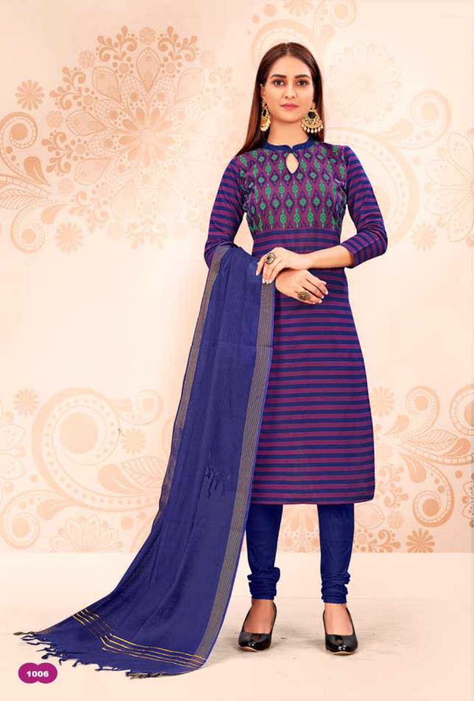 Minu SPECIAL 3D HANDLOOM Cotton Printed Dress Material-8P Catalog