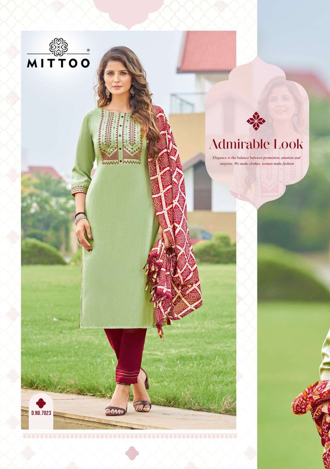 Mittoo Bansari Vol 2 Catalog Embroidered Designer Top Bottom Dupatta