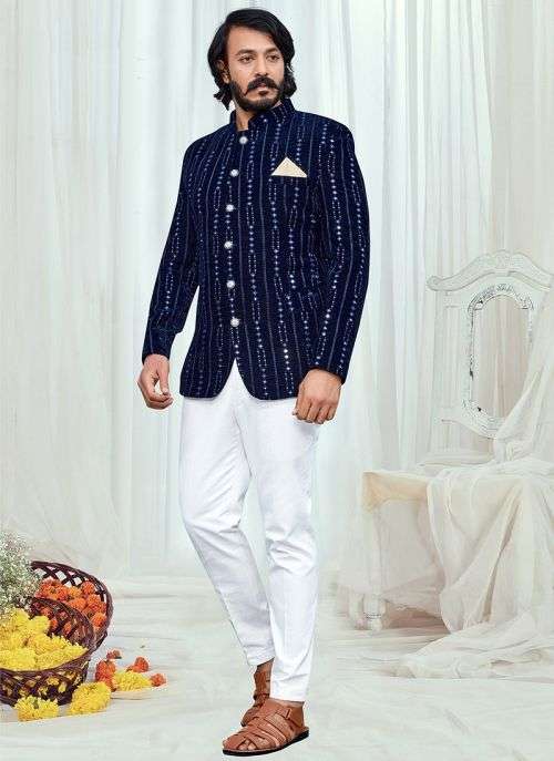 Outlook Vol 85 Catalog Party Wear Wholesale Blazer And Pant For Men