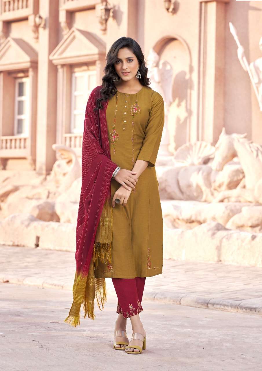Parra Studio Apsara Vol 1 Catalog Exclusive Designer Wholesale Top Bottom Dupatta