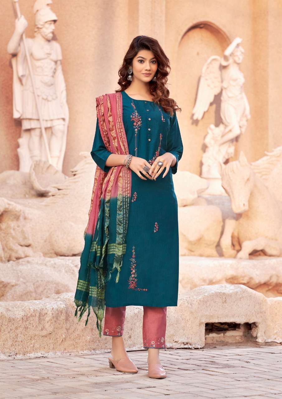 Parra Studio Apsara Vol 1 Catalog Exclusive Designer Wholesale Top Bottom Dupatta