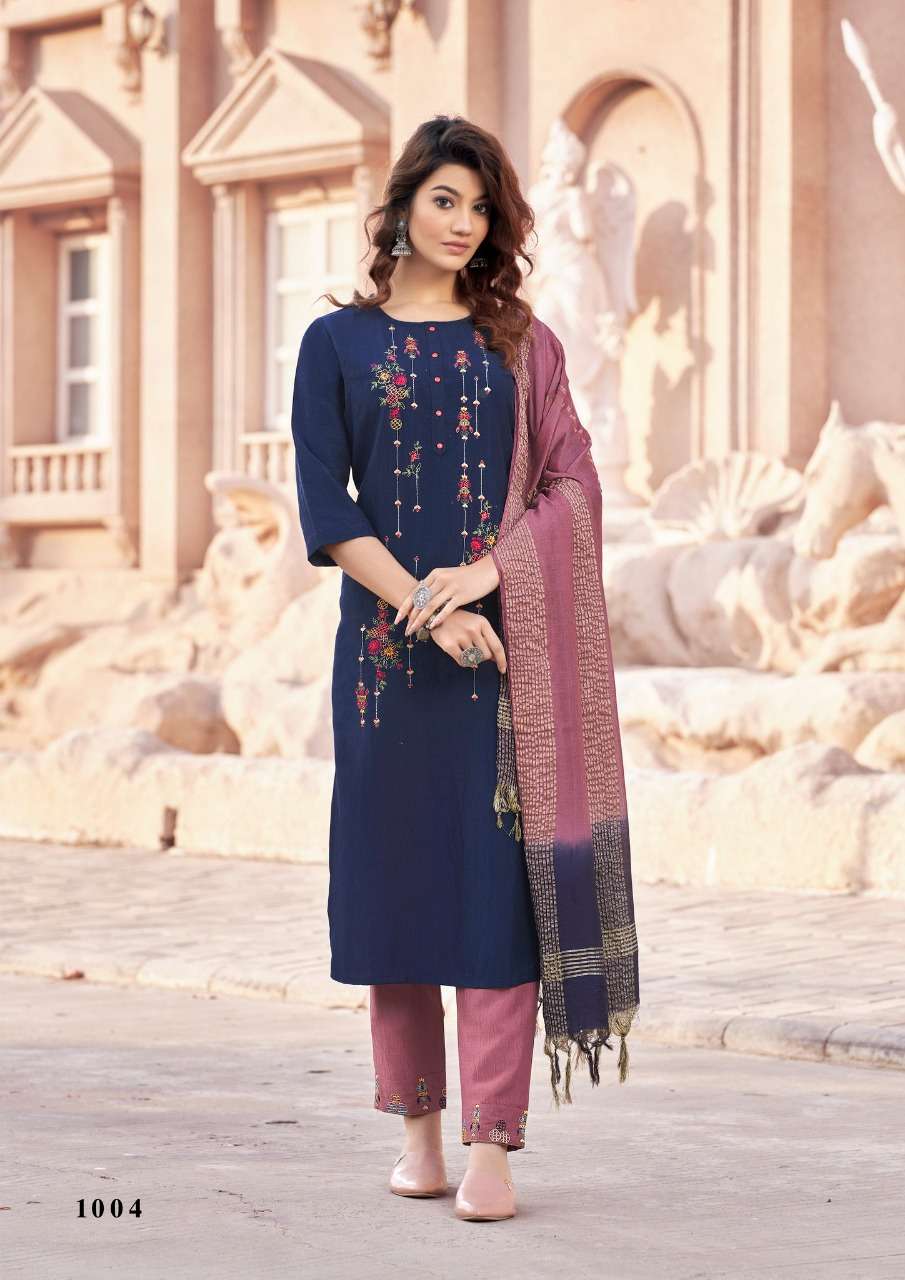 Parra Studio Apsara Vol 1 Catalog Exclusive Designer Wholesale Top Bottom Dupatta
