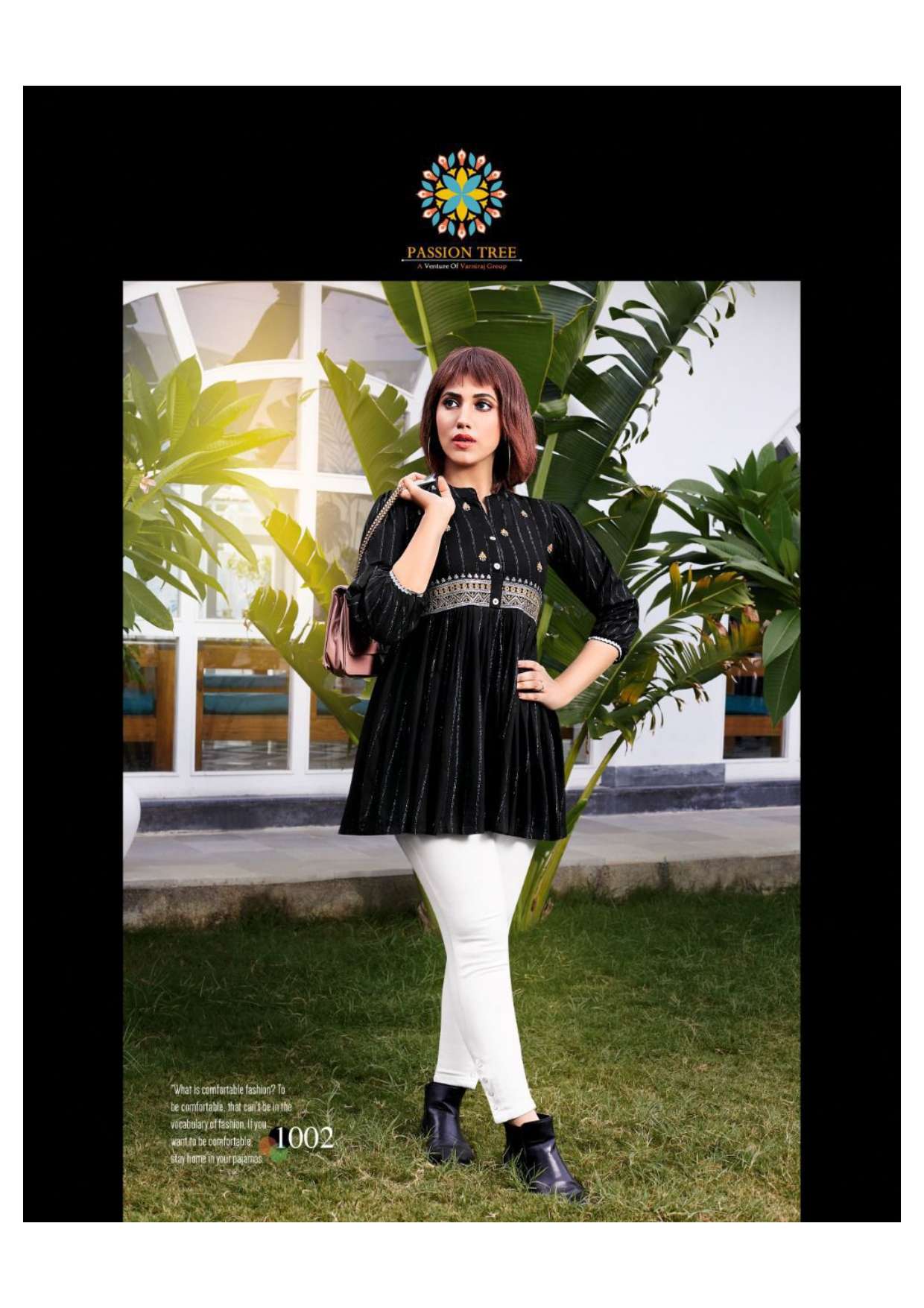 Passion Tree Flair Studio Vol 1 Catalog Designer Tunic Wear Top Wholesale