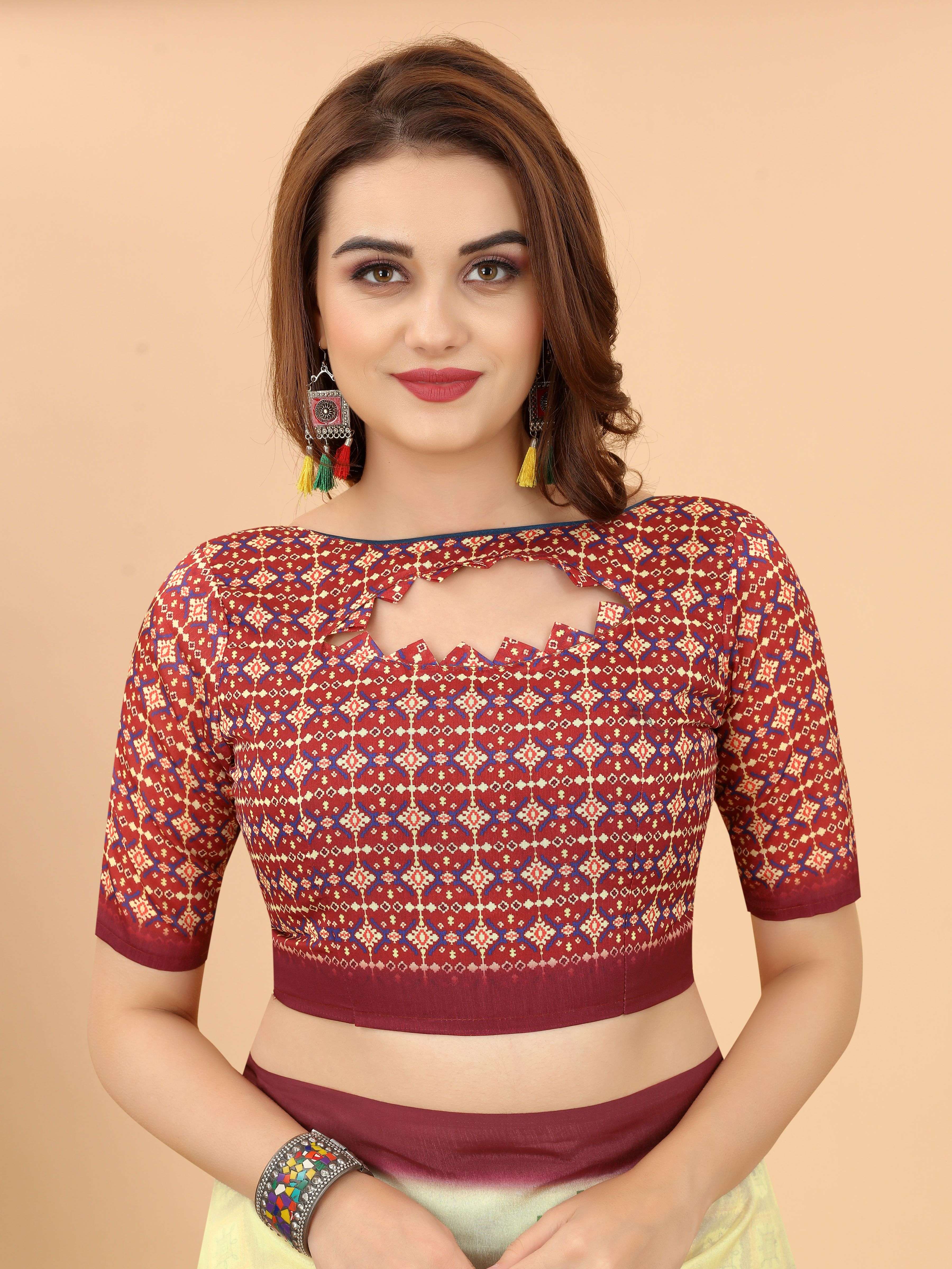 Printed Cotton Sarees SSB-2 from wholesale catalog
