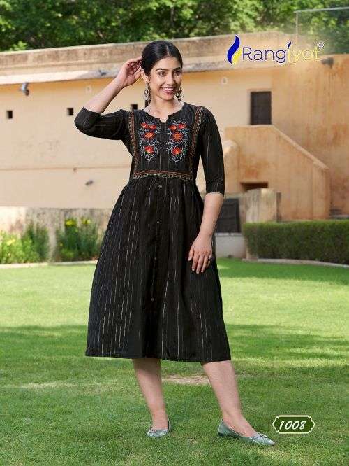 Rangjyot Greciya Vol 2 Catalog Fancy Wear Designer Kurtis