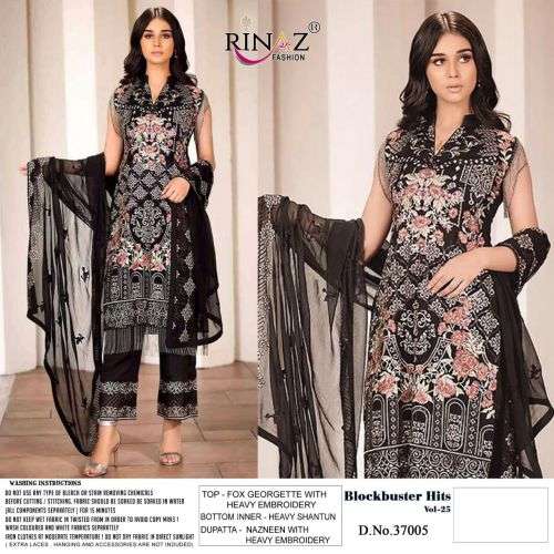Rinaz Blockbuster Hits Vol 25 Catalog Exclusive Wear Pakistani Salwar Suits For Women