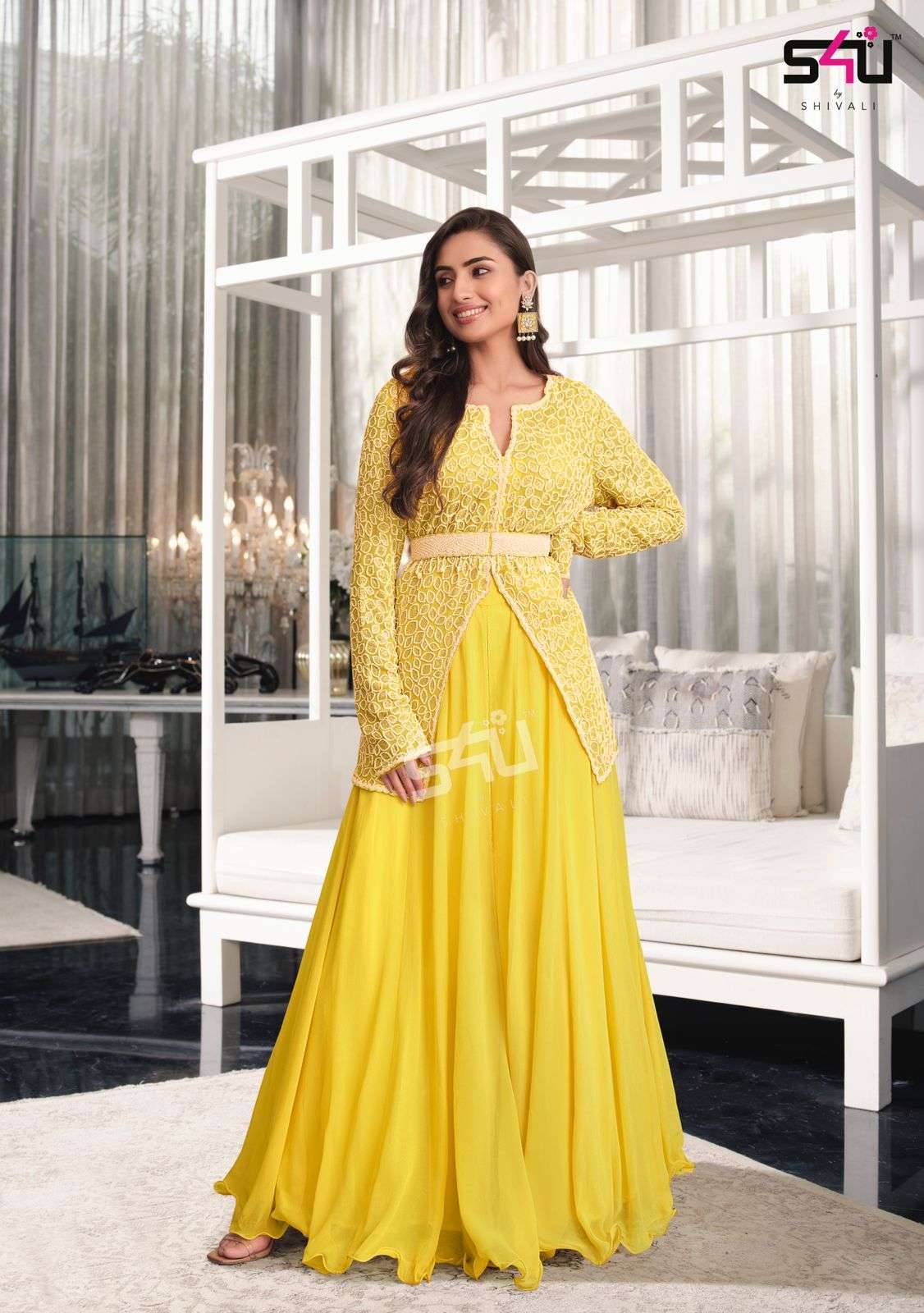 S4u Kitty Party Catalog Fancy Designer Ready Made Dress Wholesale