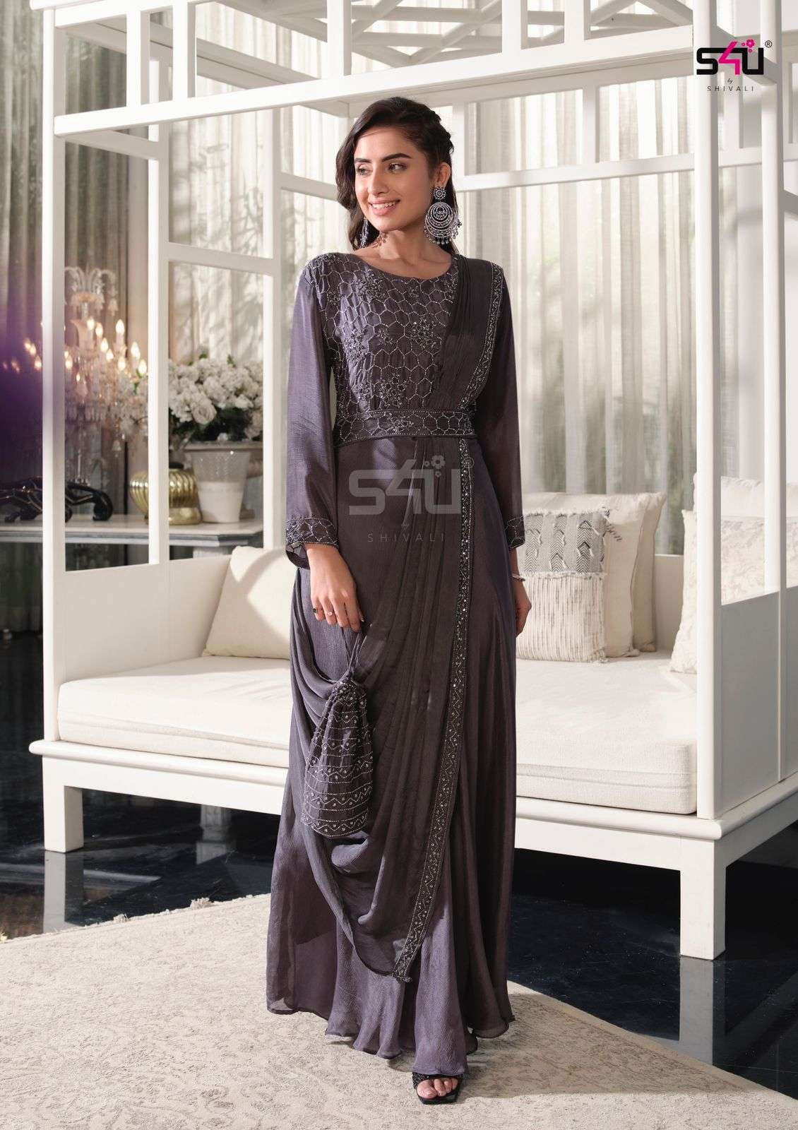 S4u Kitty Party Catalog Fancy Designer Ready Made Dress Wholesale