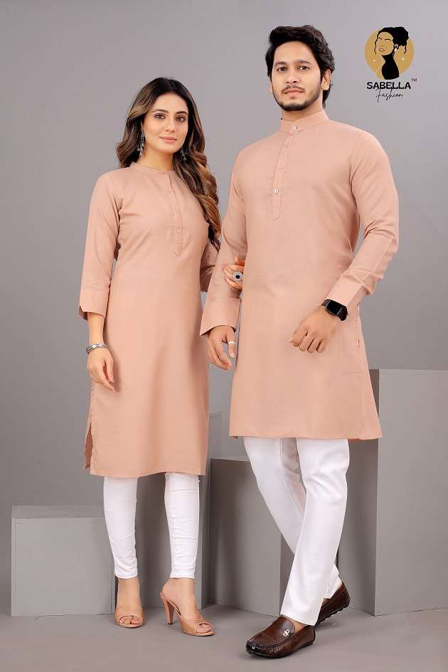 Sabella Savariya Vol 17 Catalog Cotton Traditional Wear Couple Kurta Wholesale
