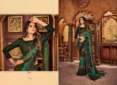 Saroj Magic Catalog Fancy Wear Georgette Sarees