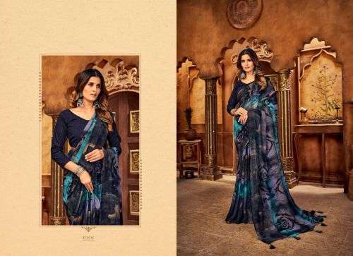 Saroj Magic Catalog Fancy Wear Georgette Sarees
