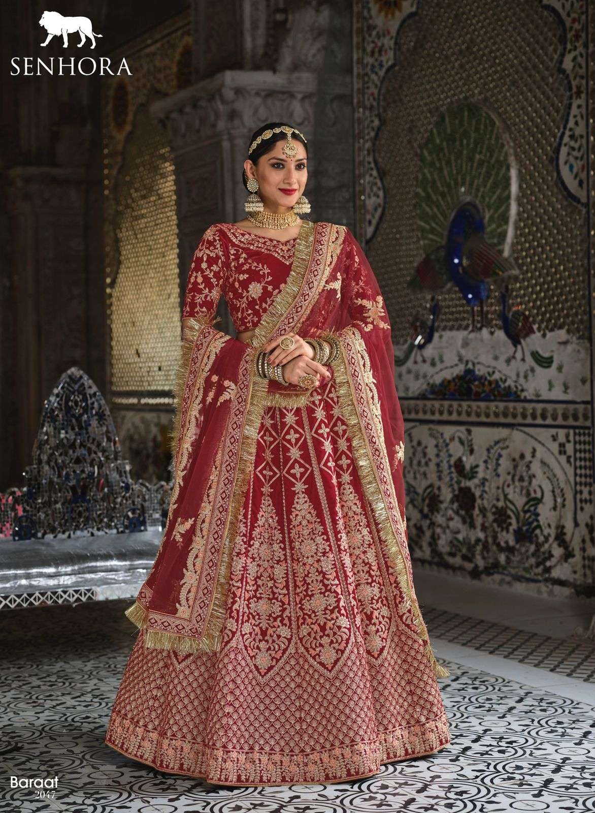 Senhora Baraat Vol 35 Catalog Bridal Wear Wedding Lehenga Wholesale