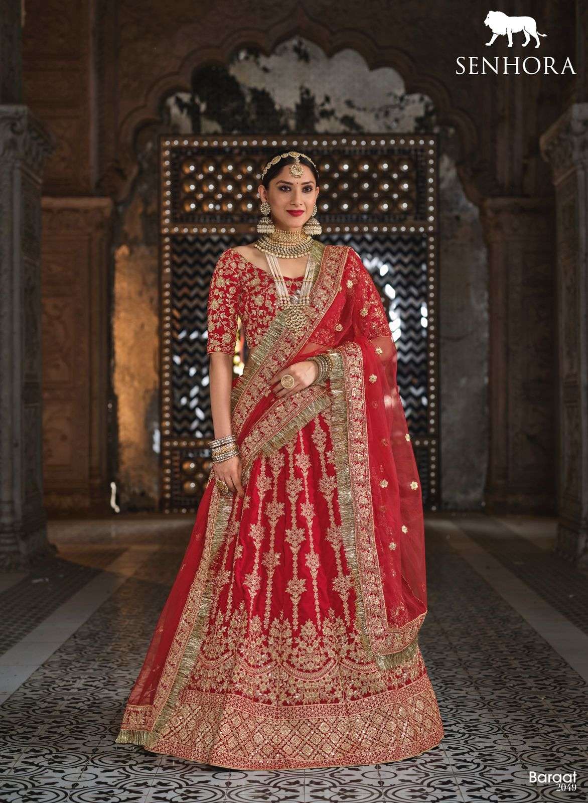 Senhora Baraat Vol 35 Catalog Bridal Wear Wedding Lehenga Wholesale