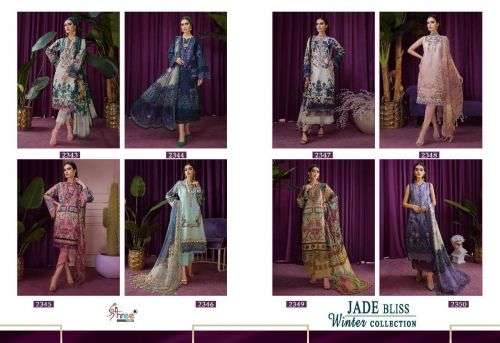 Shree Jade Bliss Winter Collection Catalog Pashmina Pakistani Salwar Suits