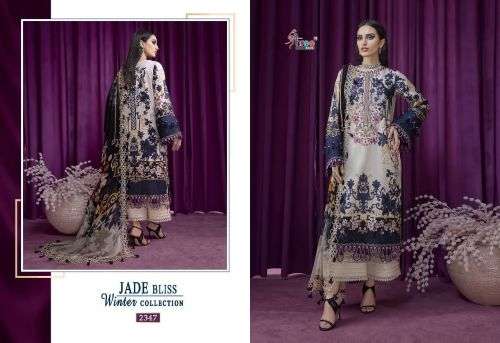 Shree Jade Bliss Winter Collection Catalog Pashmina Pakistani Salwar Suits