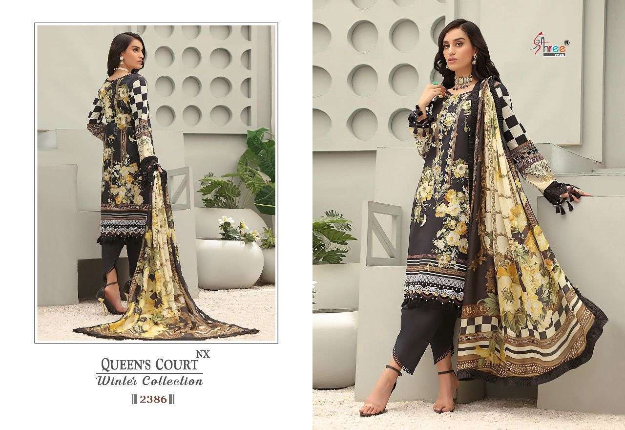 Shree Queens Court Nx Winter Collection Catalog Pashmina Pakistani Salwar Suits Wholesale