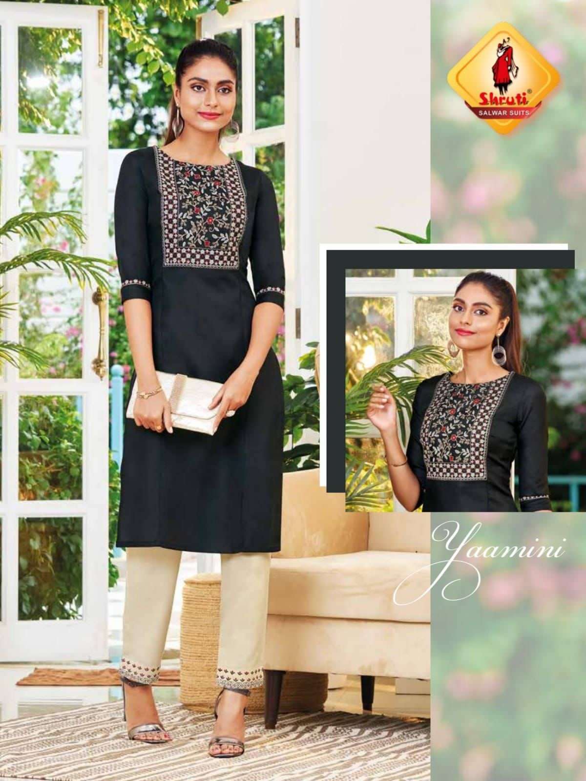 Shruti Pani Puri Vol 4 Catalog Casual Wear Designer Kurti With Pant Wholesal