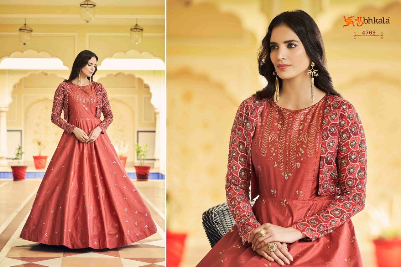 Shubhkala Flory Vol 22 Catalog Exclusive Wear Anarkali Gown Wholesale