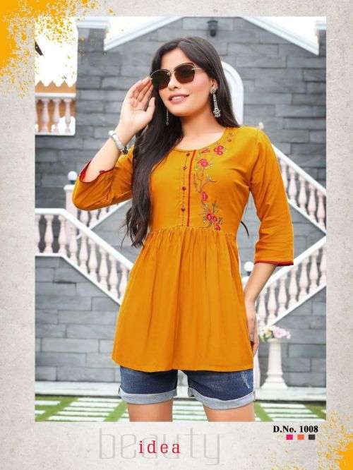 Trendy Honey Vol 2 Catalog Party Wear Western Top Wholesale