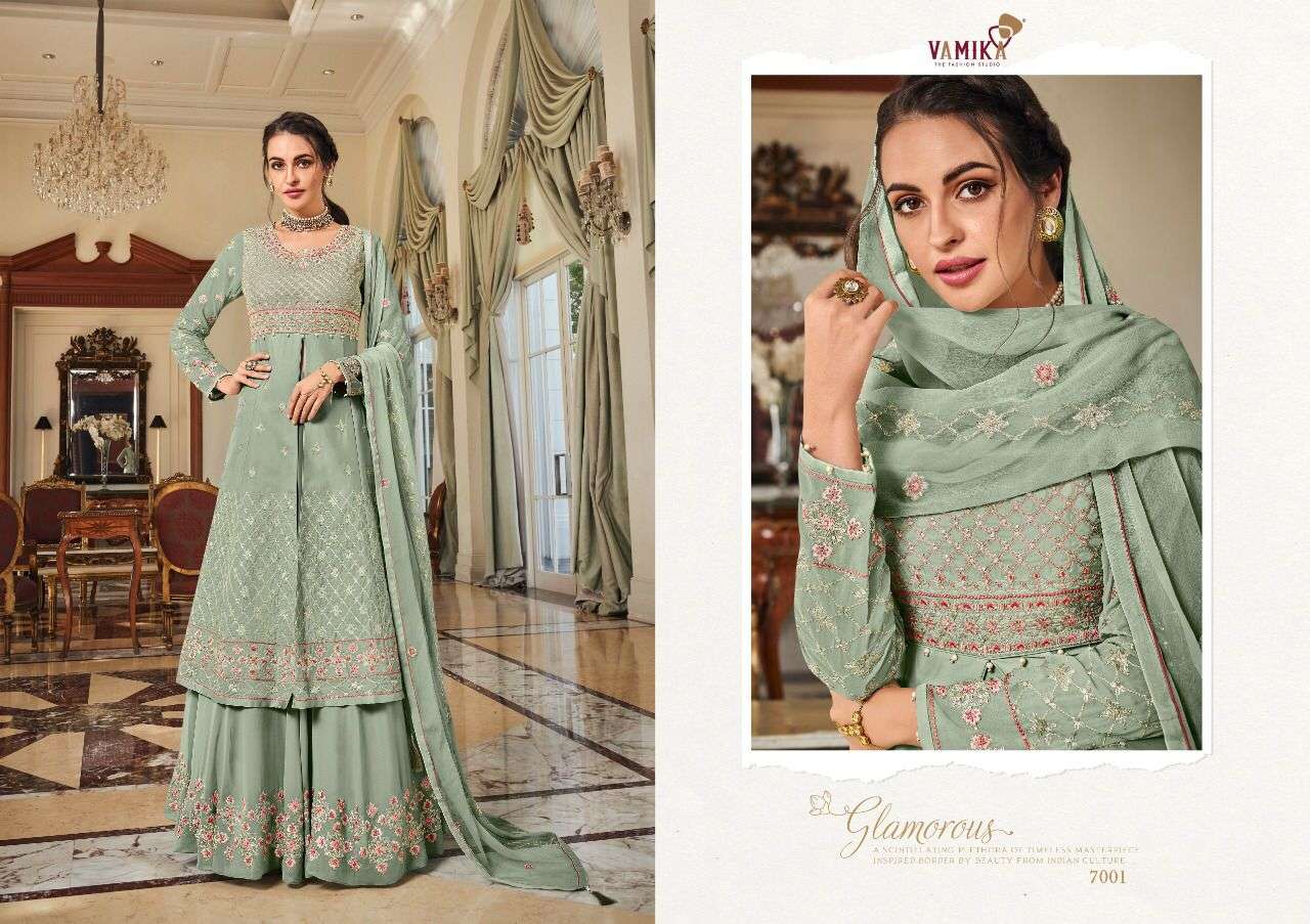 Vamika Riyaaz Catalog Exclusive Wear Designer Ready Made Salwar Suits Wholesale