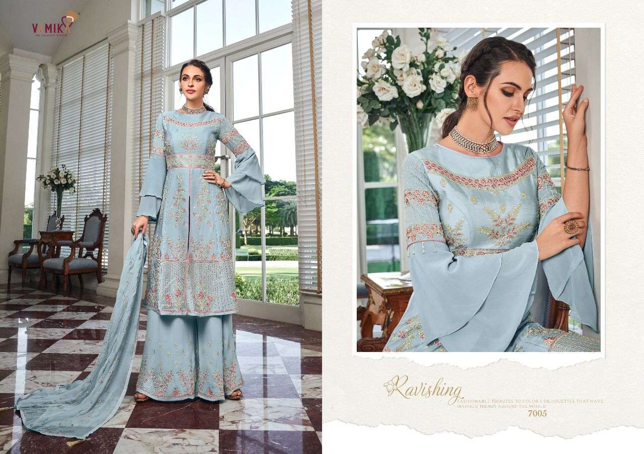 Vamika Riyaaz Catalog Exclusive Wear Designer Ready Made Salwar Suits Wholesale
