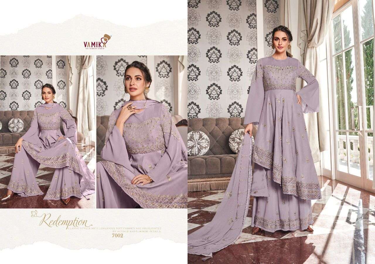 Vamika Riyaaz Catalog Exclusive Wear Designer Ready Made Salwar Suits Wholesale