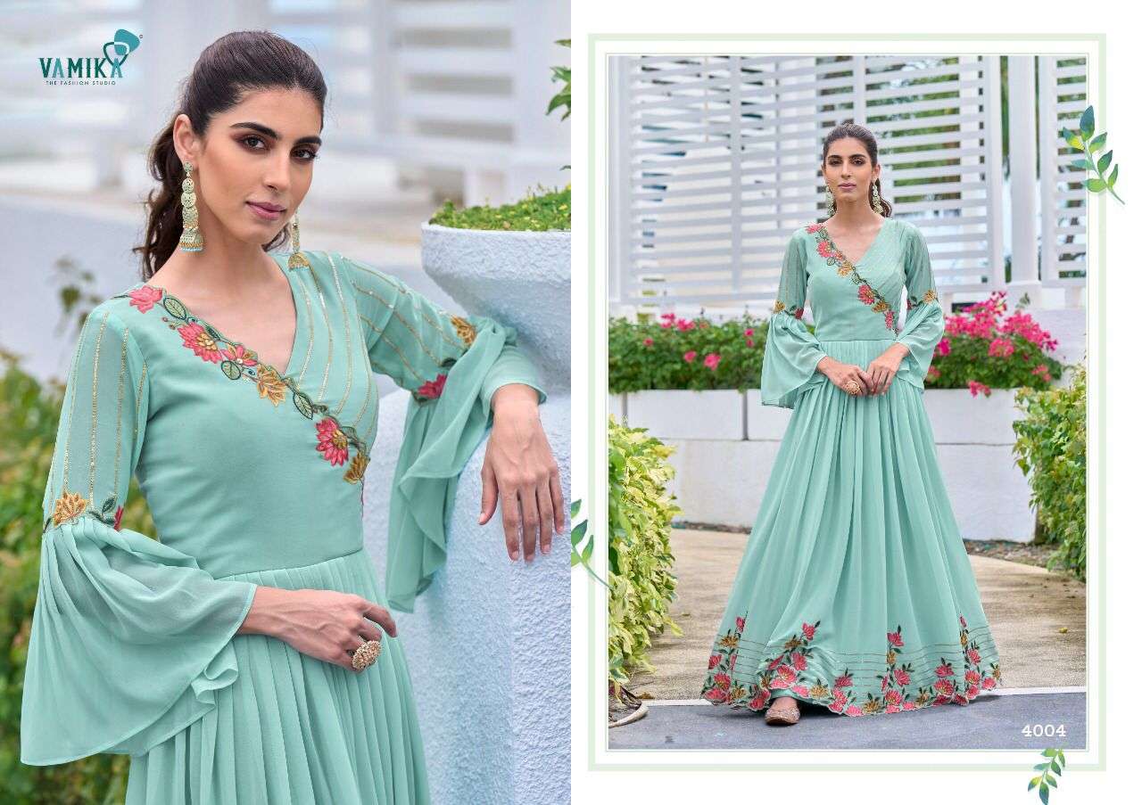 Vamika Sofiyan Catalog Exclusive Super Hit Designer Gown Wholesale