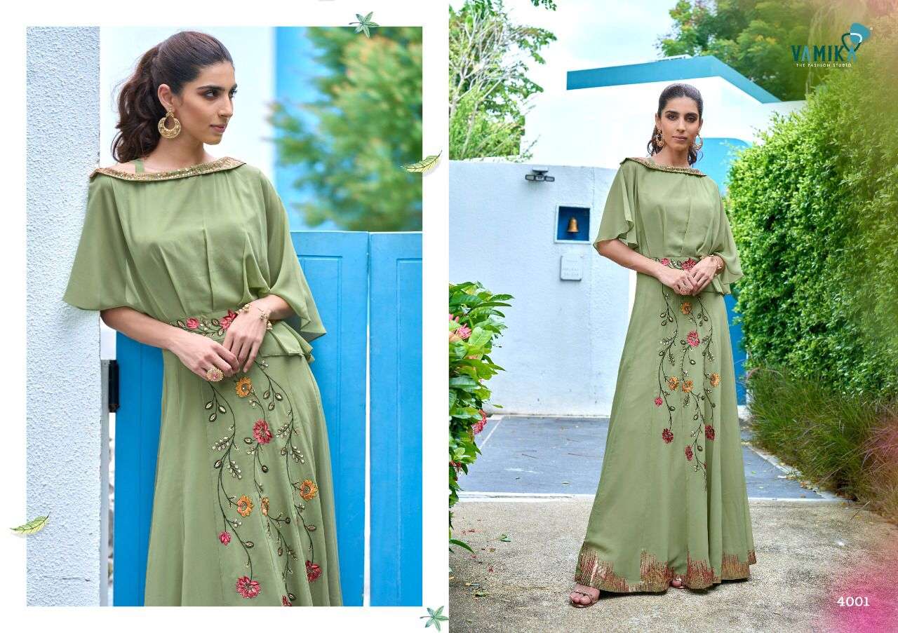 Vamika Sofiyan Catalog Exclusive Super Hit Designer Gown Wholesale