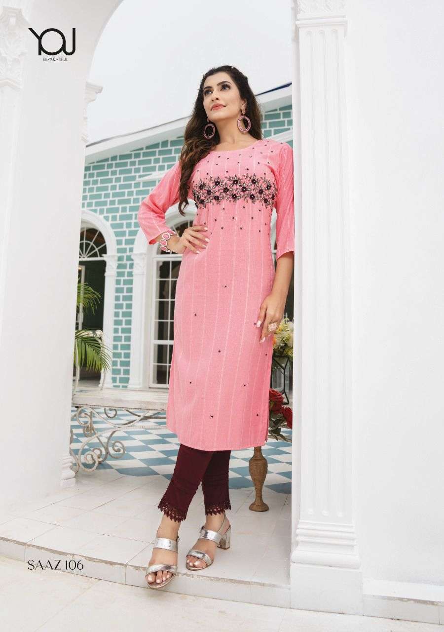 Wanna Saaz Vol 2 Catalog Fancy Embroidery Kurti With Bottom Wholesale
