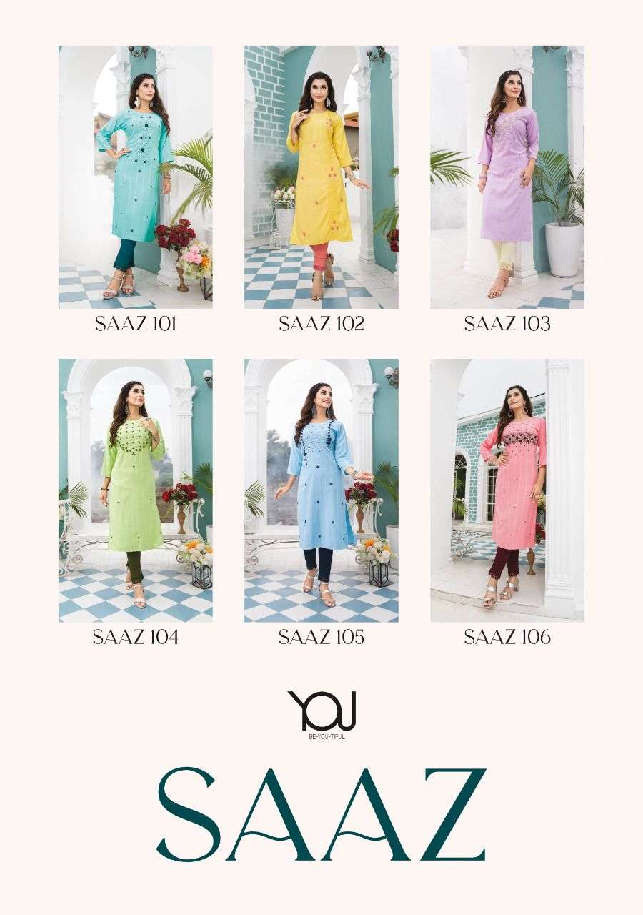 Wanna Saaz Vol 2 Catalog Fancy Embroidery Kurti With Bottom Wholesale