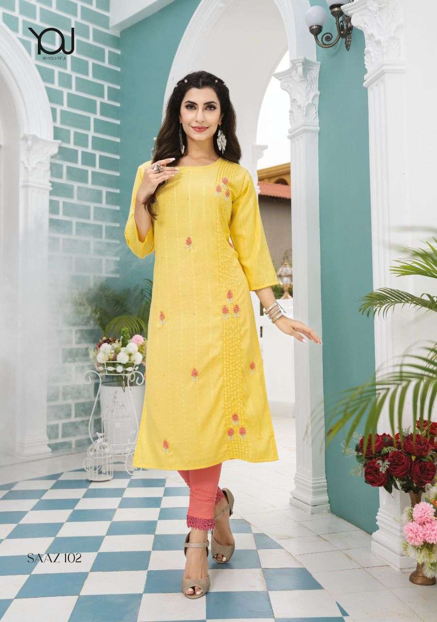 Wanna Saaz Vol 2 Catalog Fancy Embroidery Kurti With Bottom Wholesale