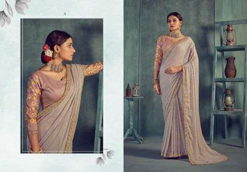 Ynf Kadhuwa Catalog Fancy Wear Georgette Wholesale Sarees