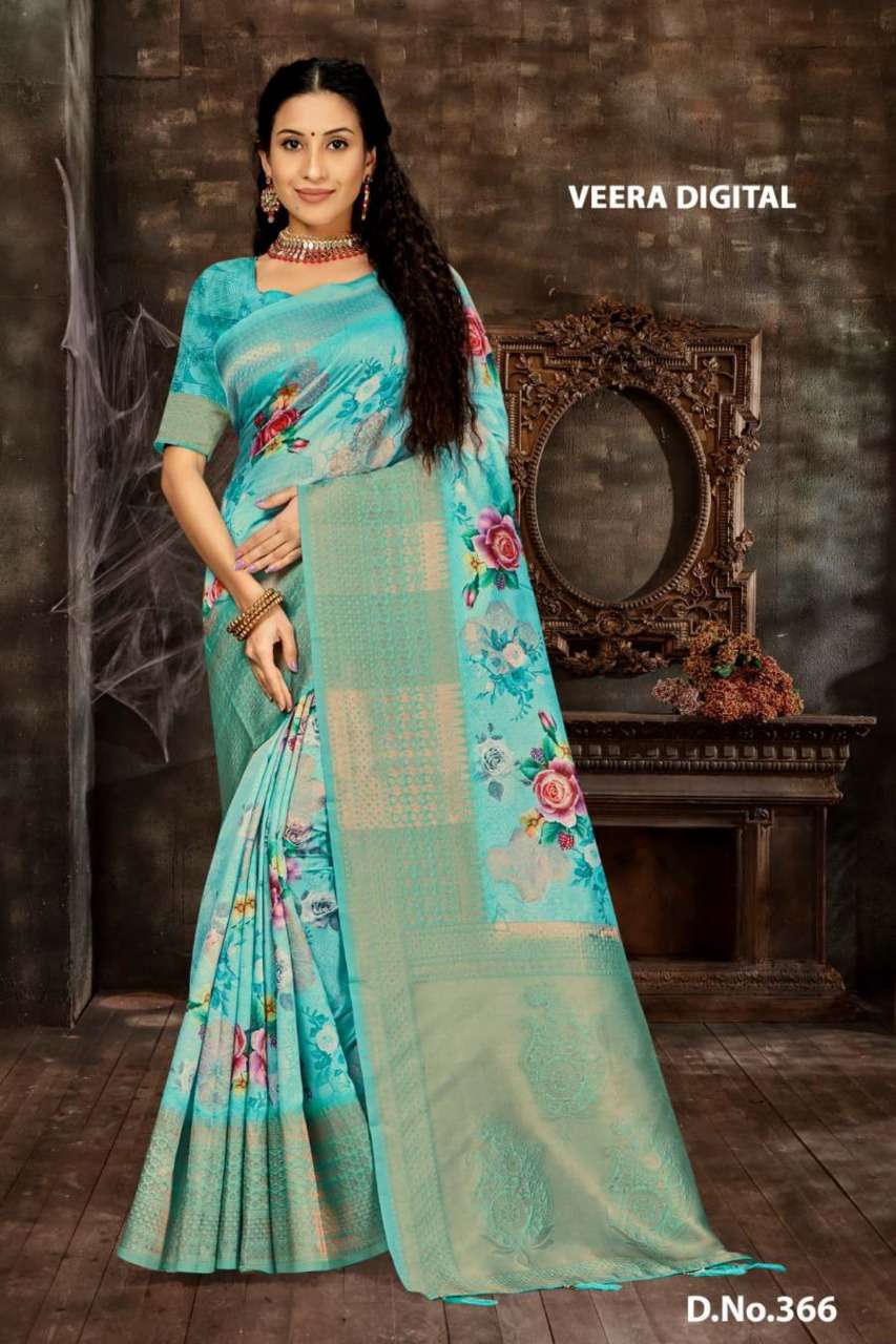 Ynf Veera Digital Catalog Banarasi Jacquard Sarees Wholesale