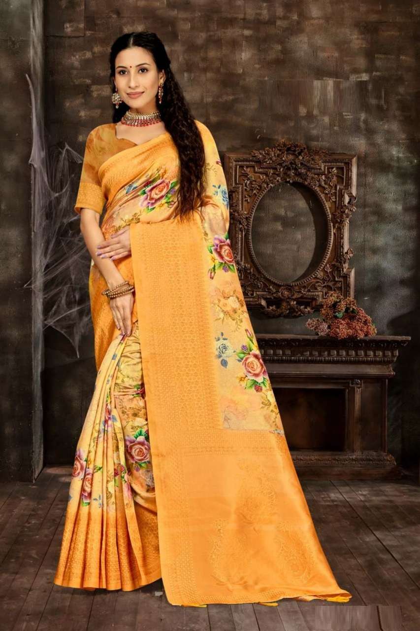 Ynf Veera Digital Catalog Banarasi Jacquard Sarees Wholesale