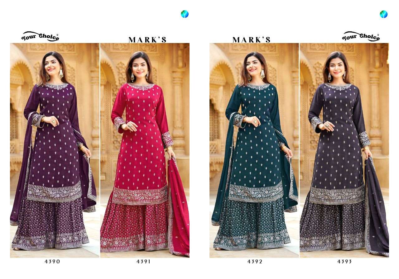 Your Choice Marks Catalog Designer Ready Made Salwar Suits Wholesale