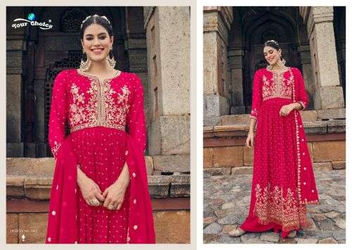 Your Choice Nysa Catalog Festive Wear Wholesale Designer Salwar Suits