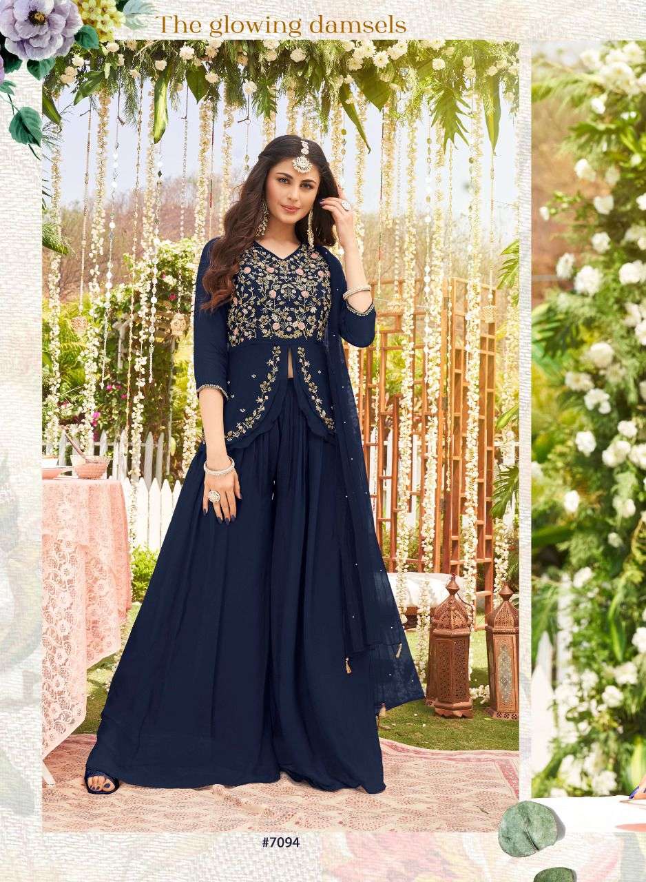 Partywear Designer Gown Latest Collection Of 2023 Trending Design Of Gown  at Rs 1250/piece | Printed Gown in Surat | ID: 2850441892088