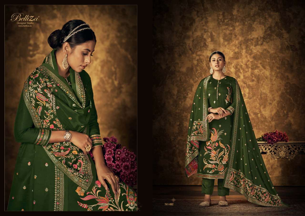 Belliza Saarang Catalog Ready Made Exclusive Wear Dress Materials Wholesale