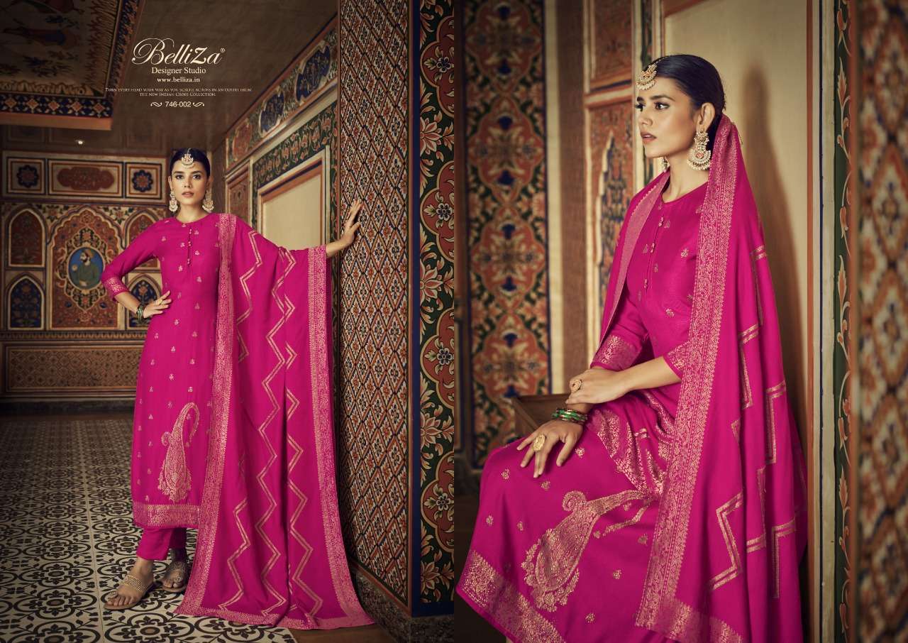 Belliza Shayarana Catalog Premium Wear Woollen Dress Materials Wholesale