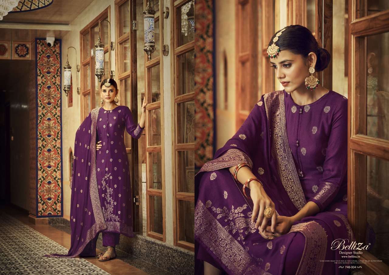 Belliza Shayarana Catalog Premium Wear Woollen Dress Materials Wholesale
