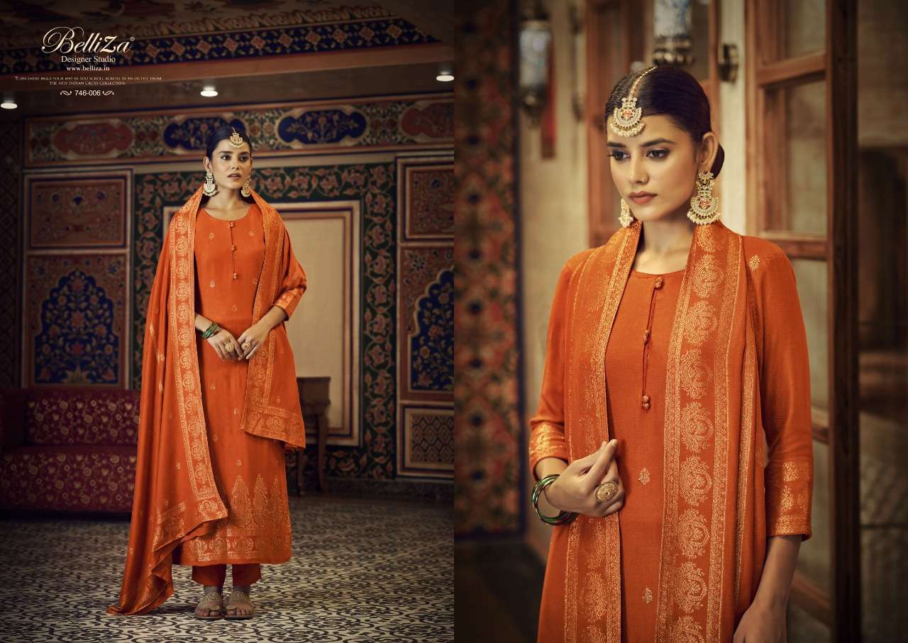 Belliza Shayarana Catalog Premium Wear Woollen Dress Materials Wholesale