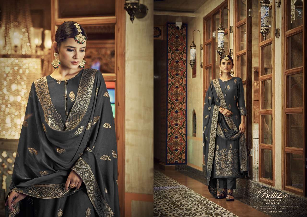 Belliza Shayarana Catalog Premium Wear Woollen Dress Materials Wholesale