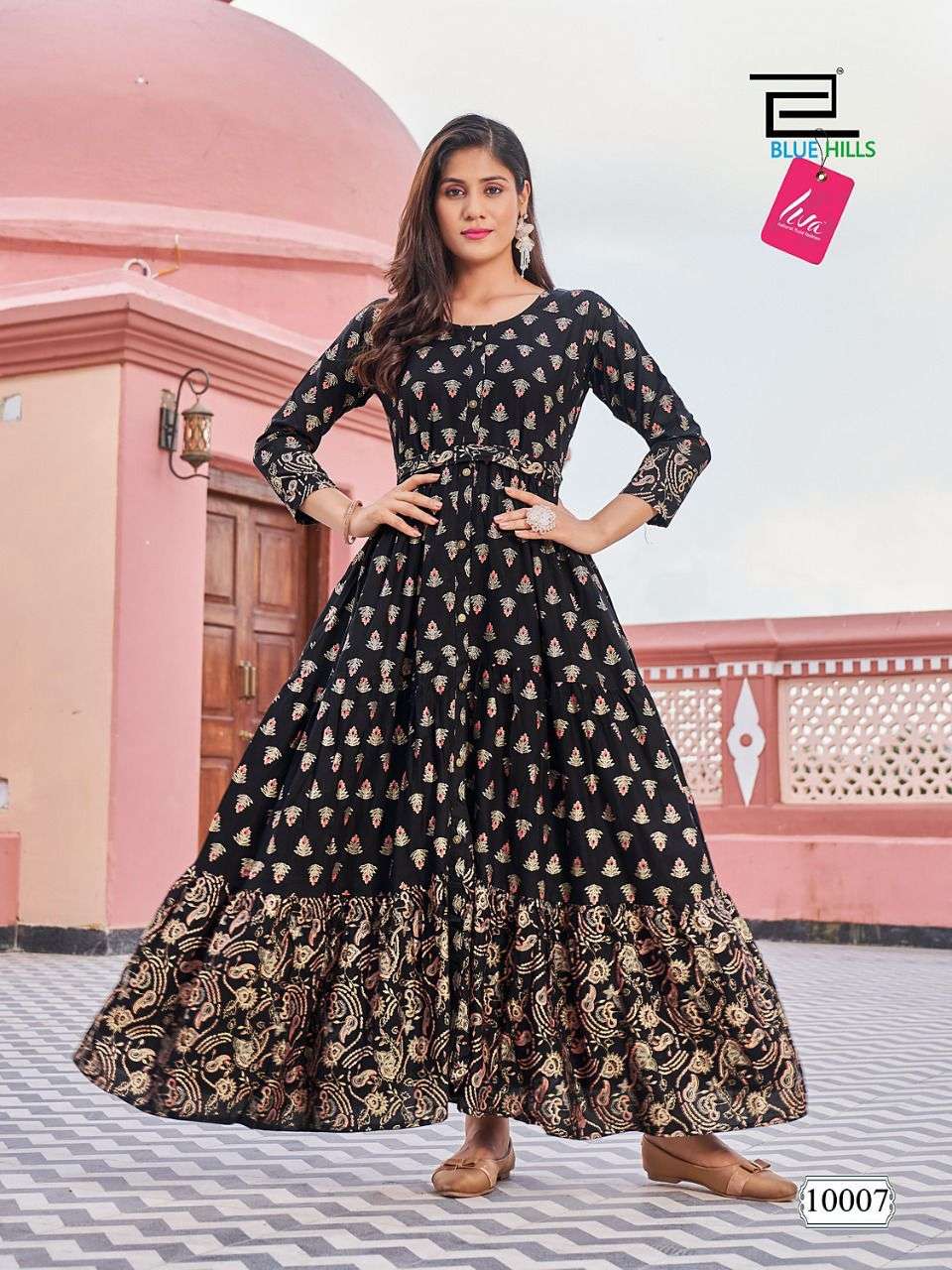 Blue Hills Florencia Vol 10 Catalog Fancy Wear Anarkali Kurtis Wholesale