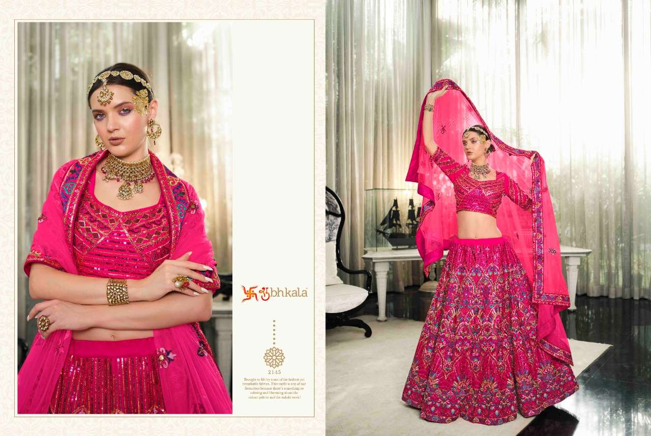 Deep Pink Color Wedding Wear Exclusive Lehenga Choli Wholesale